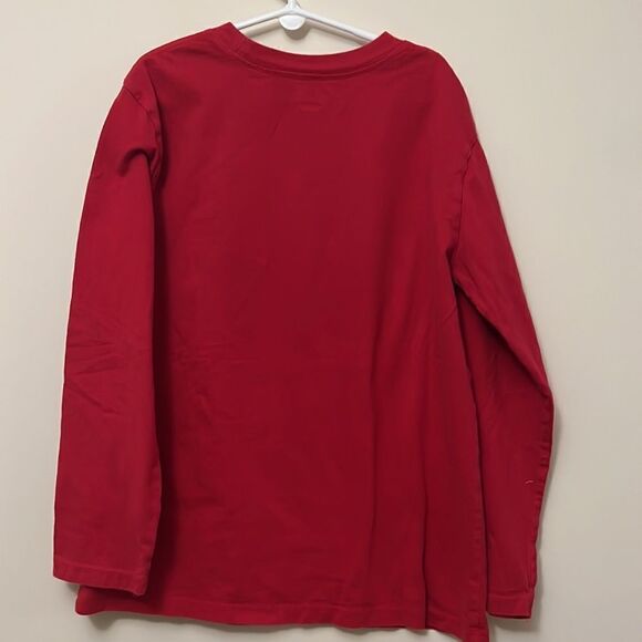 The Childrens Place size youth large red Merry Xmas dude shirt. - Picture 4 of 4